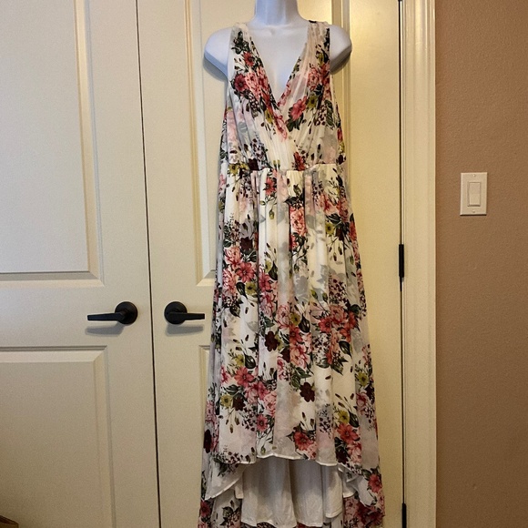 torrid Dresses & Skirts - Torrid Sleeveless Chiffon High Low Dress size 16